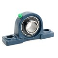 Tritan Pillow Block Unit, Low Base, Insrt, Set Scrw, 1-in. Bre, 1.3125 Bre Cntr H, 4.1339-in. BH to BH SBPK205-16G